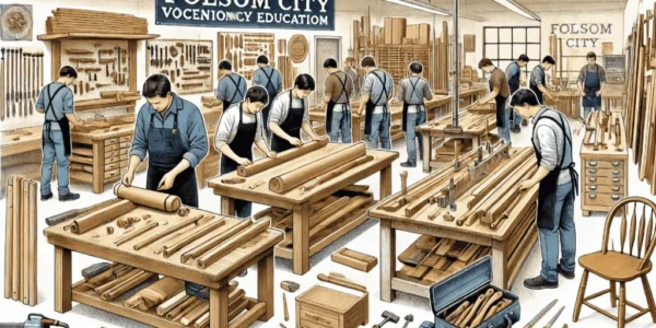 folsom city vocational education program wood woodworking classes